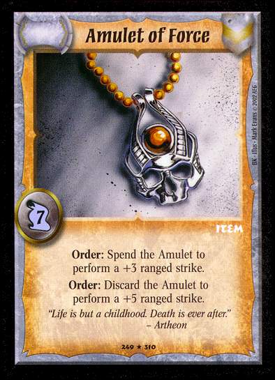 Amulet of Force - Foil